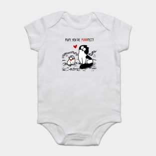 Mum You Are Purrfect Simons Cat, For Men Simons Cat You Purrfect Mommy Baby Bodysuit